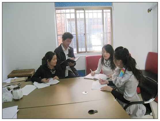 彩钢板公司交流现场