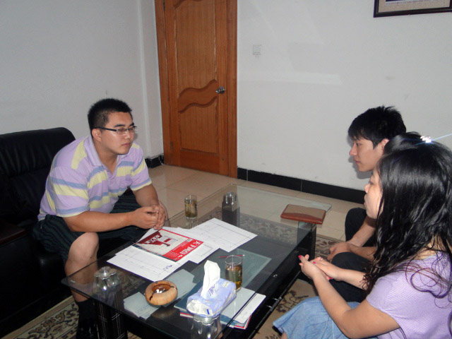 山东商友观视频来集装箱公司学习交流