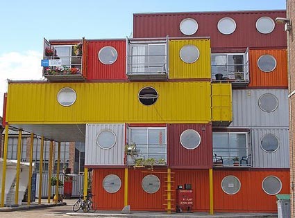 集装箱房屋——废弃的建筑也可以变成豪宅